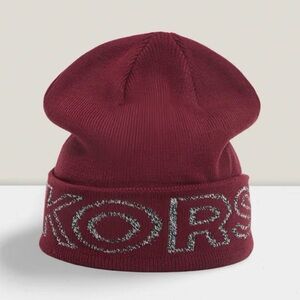 Michael Kors Burgundy Beanie